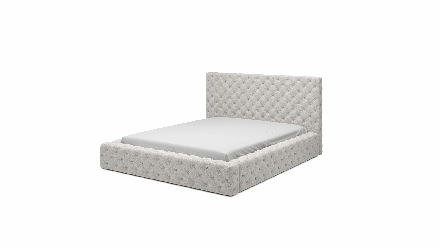 Bed with container White Royal 01