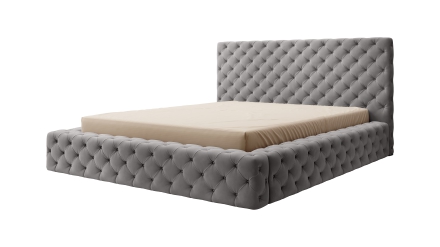 Bed with container grey Sola 06