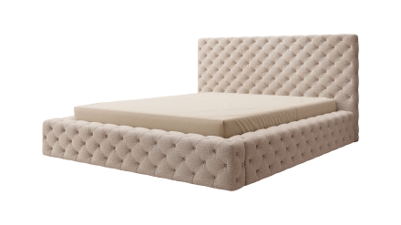 Bed with container beige Royal 20