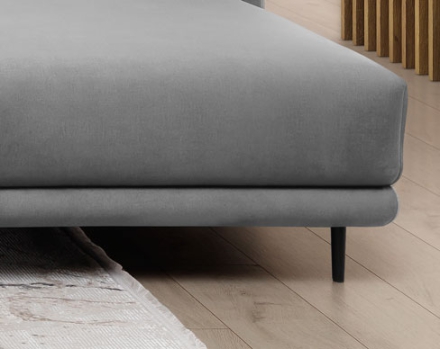 Corner sofa bed Dalia grey
