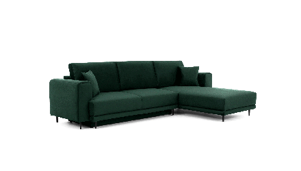 Угловой диван-кровать Dalia зеленый