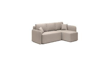 Corner Sofa Bed with storage Sola 18 beige