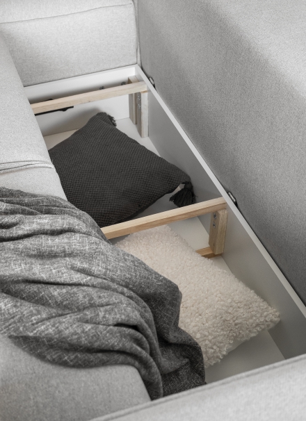 Угловой диван-кровать Grande 97 тёмно-серый