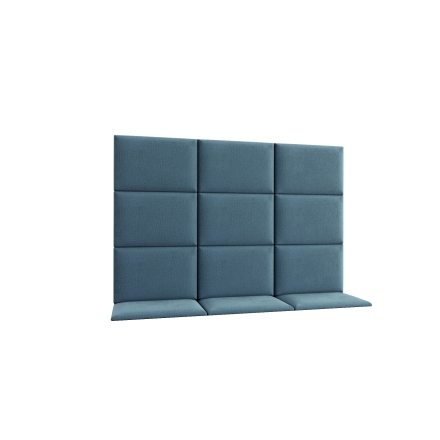 padded wall panels set 120x180 blue