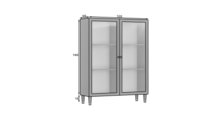 Display Cabinet INC120G