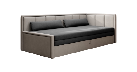 Sofa-bed Fulgeo light grey right