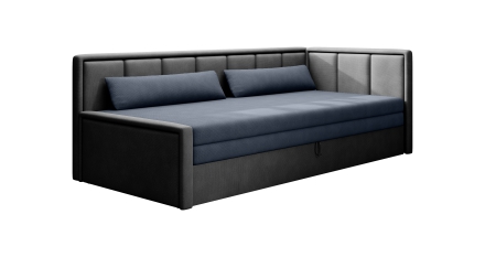 Sofa-bed Fulgeo dark grey right