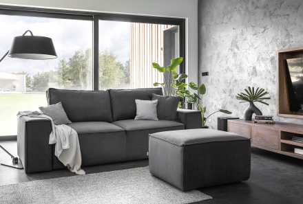 Sofa Bed Velvetmat 06 grey