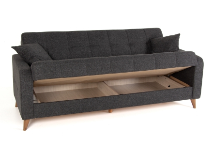 Sofa bed Nord dark grey