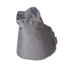 Bean Bag grey velvet (Monolith 85)
