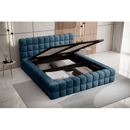 Bed with container blue Amore 40