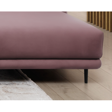 Угловой диван-кровать Dalia розовый