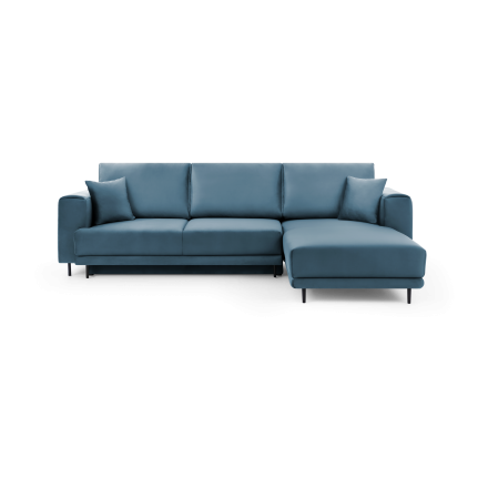 Угловой диван-кровать Dalia голубой