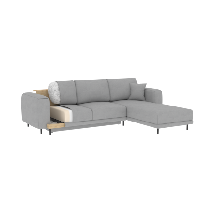 Corner sofa bed Dalia beige