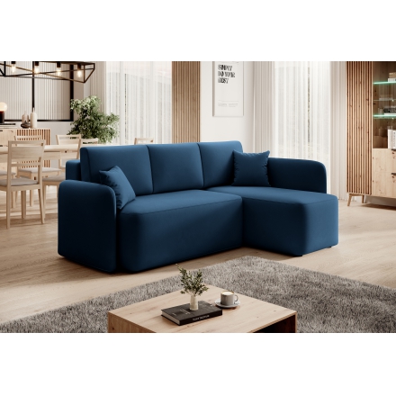 Угловой диван-кровать Lukso 40 синий
