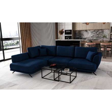 Угловой диван-кровать Velvetmat 40 синий