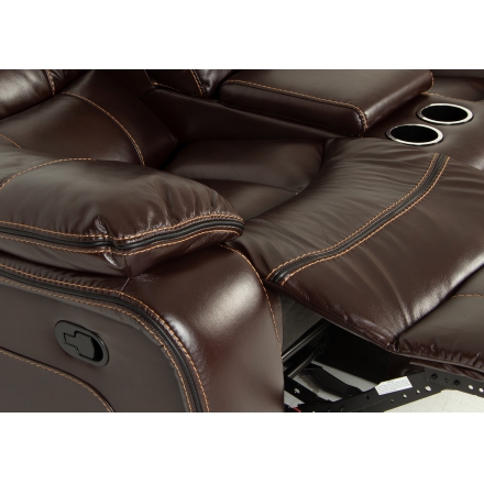 Sofa-recliner Dallas 2 brown