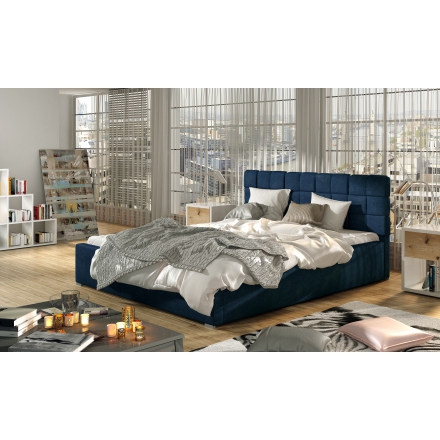 Bed Grand with container and metal mattress rack