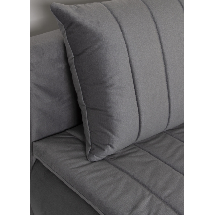 Sofa bed Garry grey Monolith 85