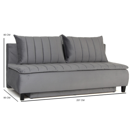 Sofa bed Garry pink Monolith 63