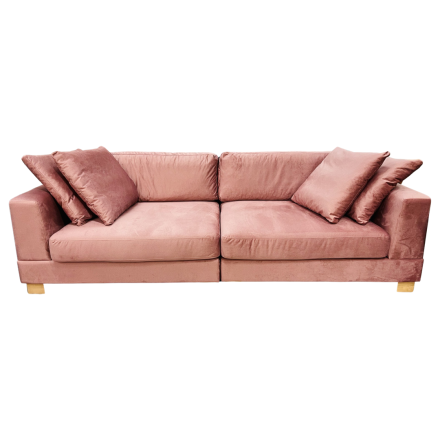 Sofa  Pandora 3 pink velvet