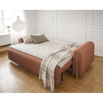 Sofa Bed Jaffrey 30 brown/oak