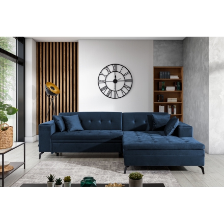 Угловой диван-кровать Savoi 40 синий