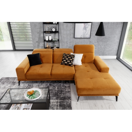 Modular sofa yellow Monolith 48