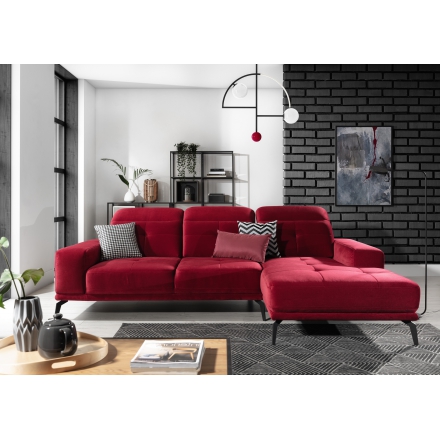 Modular sofa red Monolith 59