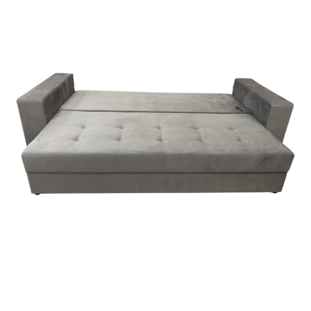 Sofa bed Doris Grey Velvet