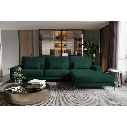 Угловой диван Kopenhagen зелёный