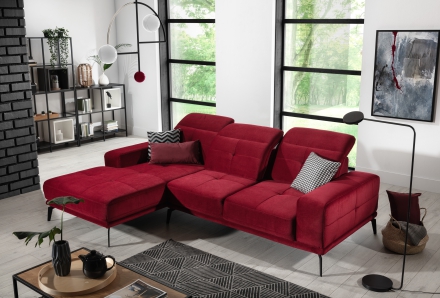 Modular sofa red Monolith 59