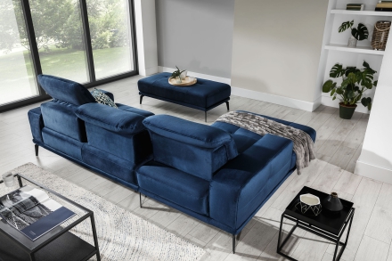 Modular sofa blue Monolith 77