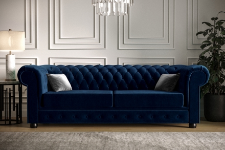 Sofa Manchester III blue