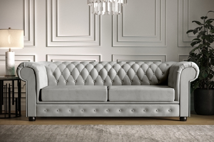 Sofa Manchester III light grey