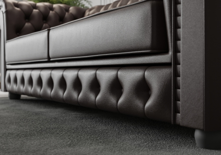 Sofa  Manchester III real leather